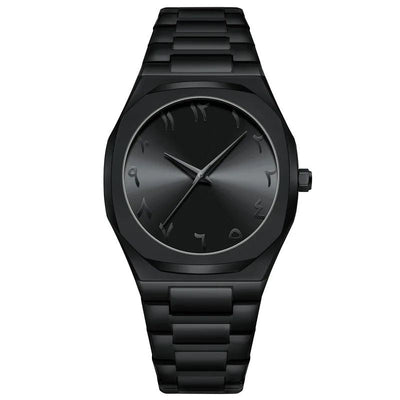 Black Arabic Dial Men's Watch – 40mm