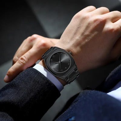 Black Arabic Dial Men's Watch – 40mm