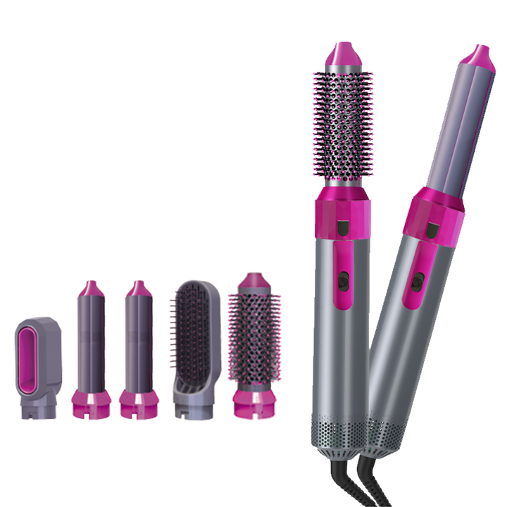 Hot Hair Brush 5 in 1 – فرشاة الشعر الساخنة 5 في 1
