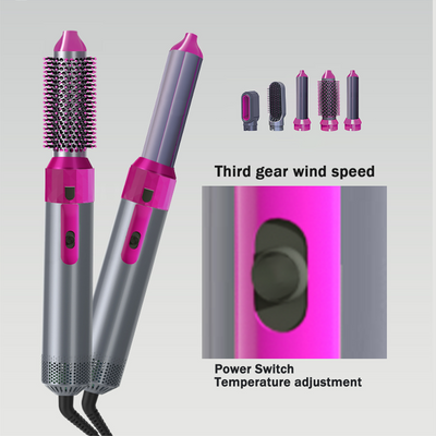 Hot Hair Brush 5 in 1 – فرشاة الشعر الساخنة 5 في 1