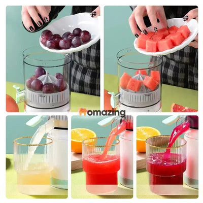 Rechargeable Portable Electric Citrus Juicer – Fresh Juice Anywhere, Anytime
